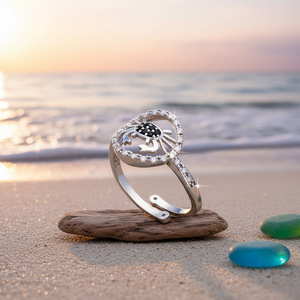 Crab Shape Design Clear Zircon <b>Adjustable</b> <b>Ring</b> Turkish Handmade Wholesale 925 <b>Sterling</b> <b>Silver</b> Jewelry - Product Image 3