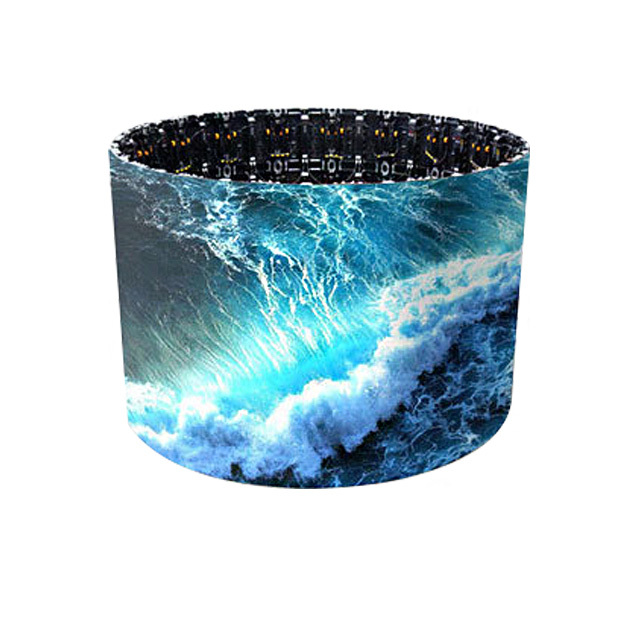 Indoor P1.8 P2 P2.5 P3 P4 Soft Module Curved Flexible Led Display Screen for Cylindrical Column Use