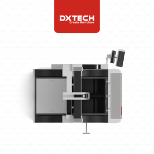 Machine de découpe laser à fibre de plaque de tôle CNC 1313 zone de travail 1500w 3000w Raycus Source - Product Image 4