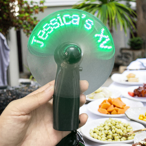 Mini Ventilatore Portatile a LED Personalizzabile con Raffreddamento ad Aria e Batteria Sostituibile Logo Personalizzato per Uso Domestico e Alberghiero in Plastica - Product Image 4