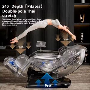 Fauteuil de massage enveloppant avec airbags pour tout le corps, commande vocale intelligente par IA, pour les employés de bureau - Product Image 4