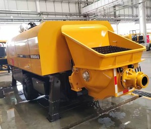 Bomba de Concreto Estacionaria de Alta Presión HBT8018C-5, Bomba de Concreto para Remolque, 85m³/h, 180kW, Válvula en S para Obras de Construcción de Edificios de Gran Altura - Product Image 4