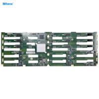 Backplane HDD Personalizzato MIWIN PCIe 5.0 4U per Espansione Dischi Rigidi da 3,5 Pollici, 24 Bay SAS SATA NVMe 24Gb, 3 Modalità