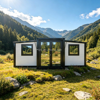 Maison Modulaire Préfabriquée 20ft 40ft avec 2, 3 ou 4 Chambres – Tiny House Extensible en Conteneur – Casas Prefabricadas