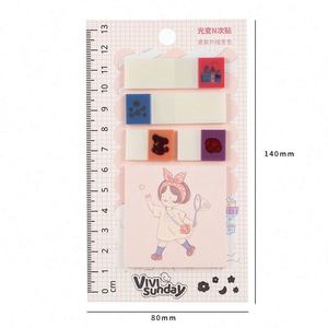 Wholesale Printing Colorful Stationery Journal Sticky Note Set Kawaii Self-Adhesive <b>Memo</b> <b>Pads</b> - Product Image 5