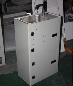 Lavabo en aluminium pour ambulance OEM avec finition peinte - Product Image 3