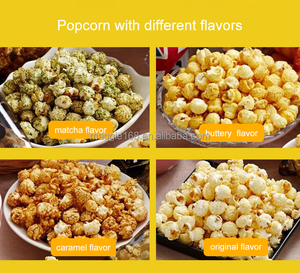 Temps d'isolation 0-80 ℃   Machine à popcorn électrique automatique industrielle commerciale à caramel sucré, à huile, sphérique, 1500 W - Product Image 3