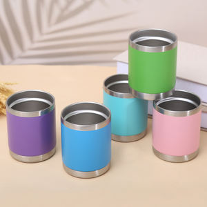 Mug de voyage isotherme à double paroi en acier inoxydable de 10 oz, anti-fuite, sans BPA, avec couvercle - Product Image 1