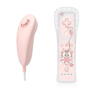 Pour les contrôleurs de jeu <span class=keywords><strong>Wii</strong></span> gauche et droit avec des graphiques personnalisés sans Motion Plus pour le contrôleur de jeu Nintendo <span class=keywords><strong>Wii</strong></span> Wiis U - Product Image 1