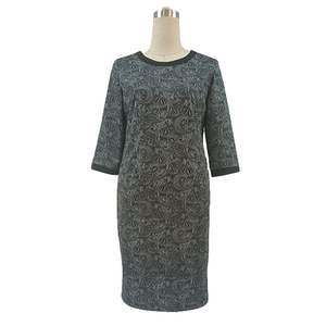 Vestido Formal para Mujer de Talla Grande, Vestido Estampado para Madres - Product Image 3