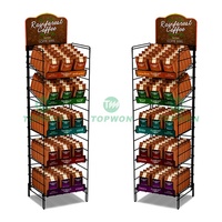 Support de présentation de bonbons en fil métallique pour magasin, best-seller, à prix bas
