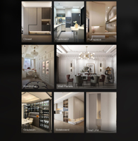 Ensemble de canapés gonflables modulaires personnalisables avec tissu écologique durable en similicuir pour salon, appartement, hôtel, hôpital