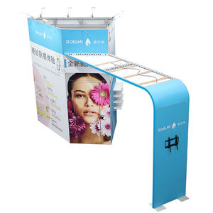 Tianyu Modular Easy Assemble Custom Tv Shelf Exposición Vogue Booth Tensión Tela Aluminio Trade Show <span class=keywords><strong>Expo</strong></span> Display Stand - Product Image 5