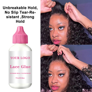 Pegamento para Pelucas de 75ml con Tapa <span class=keywords><strong>Rosa</strong></span>, Adhesivo Invisible Resistente al Agua de Fijación Fuerte para Pelucas, Frontales de Encaje y Toupees, Marca Privada, Fábrica OEM - Product Image 5