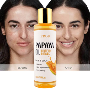 100% Pure Organic Papaya Óleo Corporal Massagem Sexual Corporal Body Shimmer <span class=keywords><strong>Oil</strong></span> Papaya Óleo Essencial para cuidados com a pele - Product Image 3
