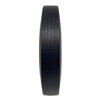 SR1003 Roue de pneu en caoutchouc solide anti-crevaison de 10 pouces pour chariot de roue de moteur de pelouse de roue de poussette