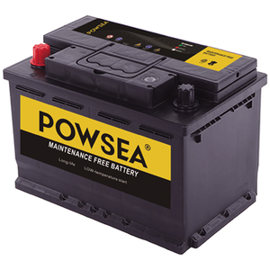 Batterie au plomb-acide <span class=keywords><strong>rechargeable</strong></span> POWSEA High CCA MF DIN75 12V 75Ah, nouvelle batterie de remplacement pour <span class=keywords><strong>voiture</strong></span> <span class=keywords><strong>hybride</strong></span> CC690 272x175x190mm, garantie 12 mois - Product Image 2