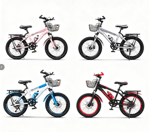 Nuova Bicicletta da Montagna con Pneumatici Larghi - Mountain Bike con Freni a Doppio Disco e Ammortizzatori - con Cestino Portaoggetti - Product Image 5