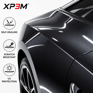 ฟิล์มใสกันรอยรถยนต์ XP3M สีเทาทัวร์มาลีน OEM เงา TPU ความหนา 7.5 มิล ซ่อมแซมตัวเองได้ ป้องกันรอยขีดข่วน ป้องกันสีเหลือง ช่องระบายอากาศ - Product Image 3