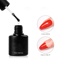 FENGFLY Vente en gros Marque privée Gel UV Base Coat Top Coat Vernis à ongles Transparent Nail Art Résine écologique LED Durée de séchage 30s