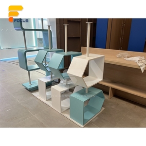 Vitrina de Vidrio Resistente con Cerradura de Seguridad y Estantes Inclinados para Tienda de Teléfonos Móviles, Mostrador de Servicio de Reparaciones - Product Image 6