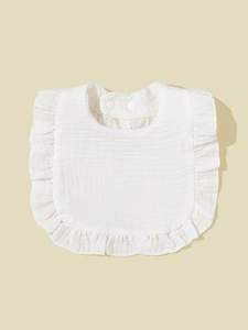 Bavaglini carini in tinta unita per neonati-protegge i vestiti e il collo del bambino da bava/Spit-up, mantiene il collo asciutto, certificato CPC - Product Image 5