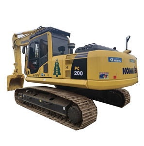 รถขุดตีนตะขาบ Komatsu PC200-8 มือสอง น้ำหนัก 20 ตัน รับประกัน 1 ปี สภาพดีเยี่ยม ขาย PC200-8 - Product Image 1