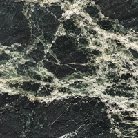 Dalle de marbre Verde Affai - Marbre naturel vert foncé avec des veines blanches pour comptoir, mur et sol, grande dalle polie