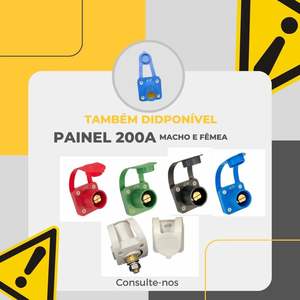R4 Equipamentos Camlocks 400A Panel Mouted Cam Lock Connector For Panel Mounted Install With Cables From 50mm To 120mm - Product Image 5