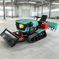 Entrega Rápida: Cultivadora Rotativa Anfibia de 35HP, de Doble Uso (Agua y Sequía) para Campos de Arroz