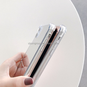 Custodia per telefono <span class=keywords><strong>a</strong></span> <span class=keywords><strong>specchio</strong></span> antiurto per <span class=keywords><strong>iPhone</strong></span> 15 14 13 12 <span class=keywords><strong>11</strong></span> <span class=keywords><strong>Cover</strong></span> posteriore protettiva per <span class=keywords><strong>specchio</strong></span> custodia personalizzata - Product Image 5