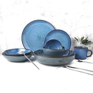 Poterie assiette de mariage en <span class=keywords><strong>porcelaine</strong></span> 2022 <span class=keywords><strong>service</strong></span> assiette complète <span class=keywords><strong>vaisselle</strong></span> de luxe - Product Image 2