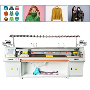 Lange Gebruikstijd 72Inch Hoge Snelheid Drie Systeem Universele Computergestuurde Trui Platte Breimachine - Product Image 6