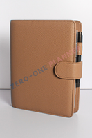 Portefeuille de budget personnalisé en cuir PU de luxe A4 A5 A6 A7 avec séparateurs, reliure pour économiser de l'argent, reliure pour budget
