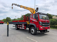 Camion grue Dongfeng 8 tonnes avec grue télescopique hydraulique montée sur camion