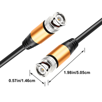 Cable Coaxial SDI RF de 100 Pies, Cable de Video Digital HDTV BNC Macho de 75 Ohm RG59, Compatible con Cámaras HD-SDI/3G/6G/4K/8K SDI