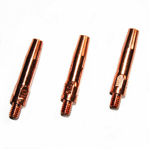 Conductive Tips For Robotic Welding Guns 9M640mm Chrome Copper RoHS Compliant National Standard - Product Image 1
