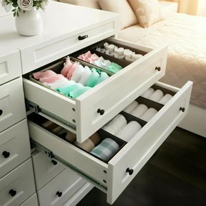 Pack of 3 Collapsible Fabric <b>Storage</b> Bins for Underwear Divider <b>Storage</b> <b>Box</b> Closet Dresser - Product Image 5