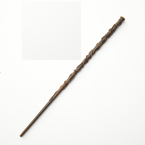 <span class=keywords><strong>Baguette</strong></span> <span class=keywords><strong>magique</strong></span> en bois de teck de qualité supérieure, décorée à la machine, avec cœur en métal, style <span class=keywords><strong>Hermione</strong></span>, finition haut de gamme - Product Image 5
