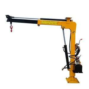 รถเครนยกเคลื่อนที่ไฟฟ้าขนาด 1 ตัน ถึง 2 ตัน แบบใหม่ ระบบไฮดรอลิกอัตโนมัติ หมุนได้ วัสดุโลหะ - Product Image 6