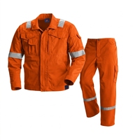 Ensemble de travail haute visibilité pour hommes, anti-plis, réfléchissant, durable, uniforme de sécurité, pantalon cargo et veste pour mécaniciens
