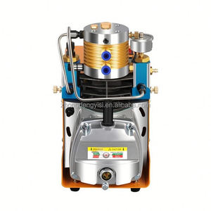 Pompe à air électrique portable haute pression 30MPa/300bar sans huile, fonctionnant avec une configuration sans huile - Product Image 2