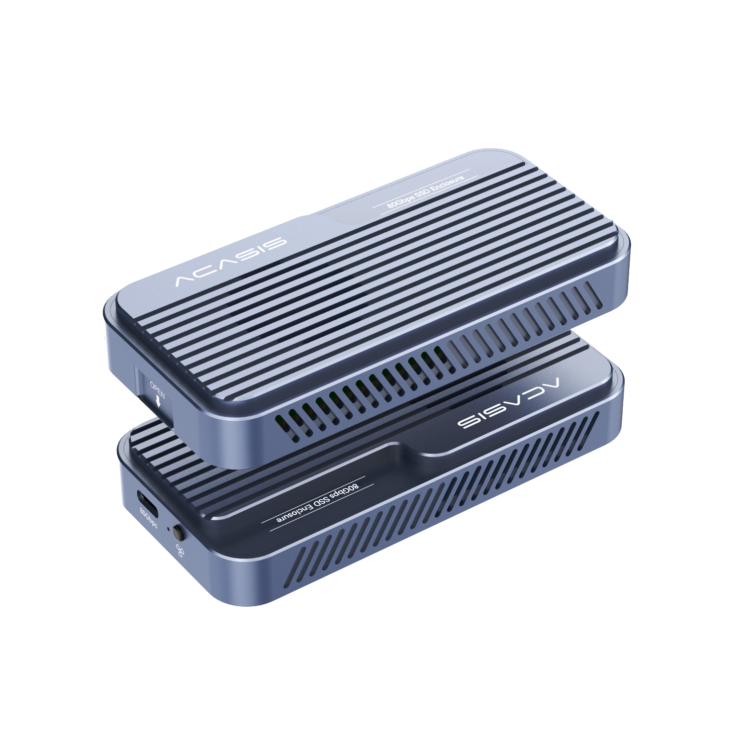 Thunderbolt 5 80Gbps M.2 NVMe SSDエンクロージャ Thunderbolt5 80Gbps M.2 NVMe SSDエンクロージャー、メガバイト