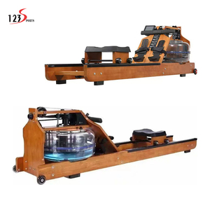 Thiết Kế Mới Sử Dụng Thương Mại Tập Thể Dục Gỗ Thông Chèo Máy <span class=keywords><strong>Cardio</strong></span> Tập Thể Dục Ngồi Hàng Máy Với Nước Từ Tính Kháng Kép - Product Image 1