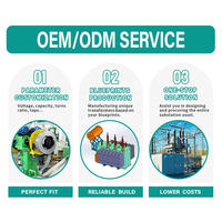 Transformador de Potencia Eléctrico LEINENG 6300KVA 66kV 3.15kV/6.3kV/11kV Transformador de Potencia Trifásico de Doble Bobina