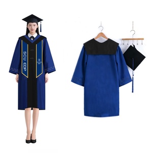Robes de Cérémonie Personnalisées pour Écoles Supérieures et Universités : Diplômes de Baccalauréat, Master et Doctorat – Uniformes Scolaires Unisexe pour Étudiants - Product Image 3
