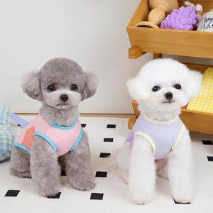 Vêtements pour animaux de compagnie chat chien Cool été nouveau <span class=keywords><strong>gilet</strong></span> pour animaux de compagnie petit chien Teddy Bichon poméranien <span class=keywords><strong>gilet</strong></span> <span class=keywords><strong>rafraîchissant</strong></span> - Product Image 6