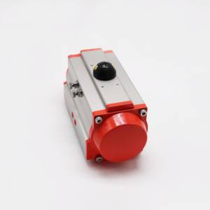 डबल-अभिनय न्यूमेटिक वाल्व एक्टोरेटर एल्यूमीनियम मिश्र धातु गेंद वाल्व सिलेंडर तितली वाल्व न्यूमेटिक डिवाइस स्विच - Product Image 2