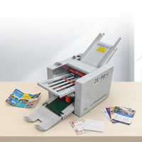 Machine à plier le papier A4 automatique de bureau ZE-9B/4 à grande vitesse, fournie directement par l'usine, pour brochures, dépliants et manuels d'instructions