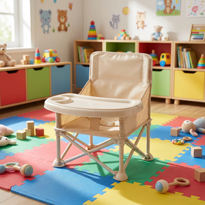 <span class=keywords><strong>Silla</strong></span> Plegable de Metal para Niños, Muebles de Exterior Populares, con Sombrilla de Seguridad para Uso en Parques, Venta al Por Mayor - Product Image 6